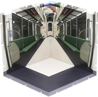 Dioramansion 150 Decorative Parts for Nendoroid and Figma Figures Train Interior Action figures