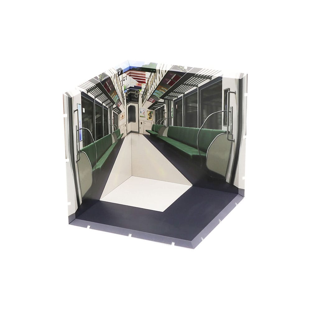 Dioramansion 150 Decorative Parts for Nendoroid and Figma Figures Train Interior Action figures