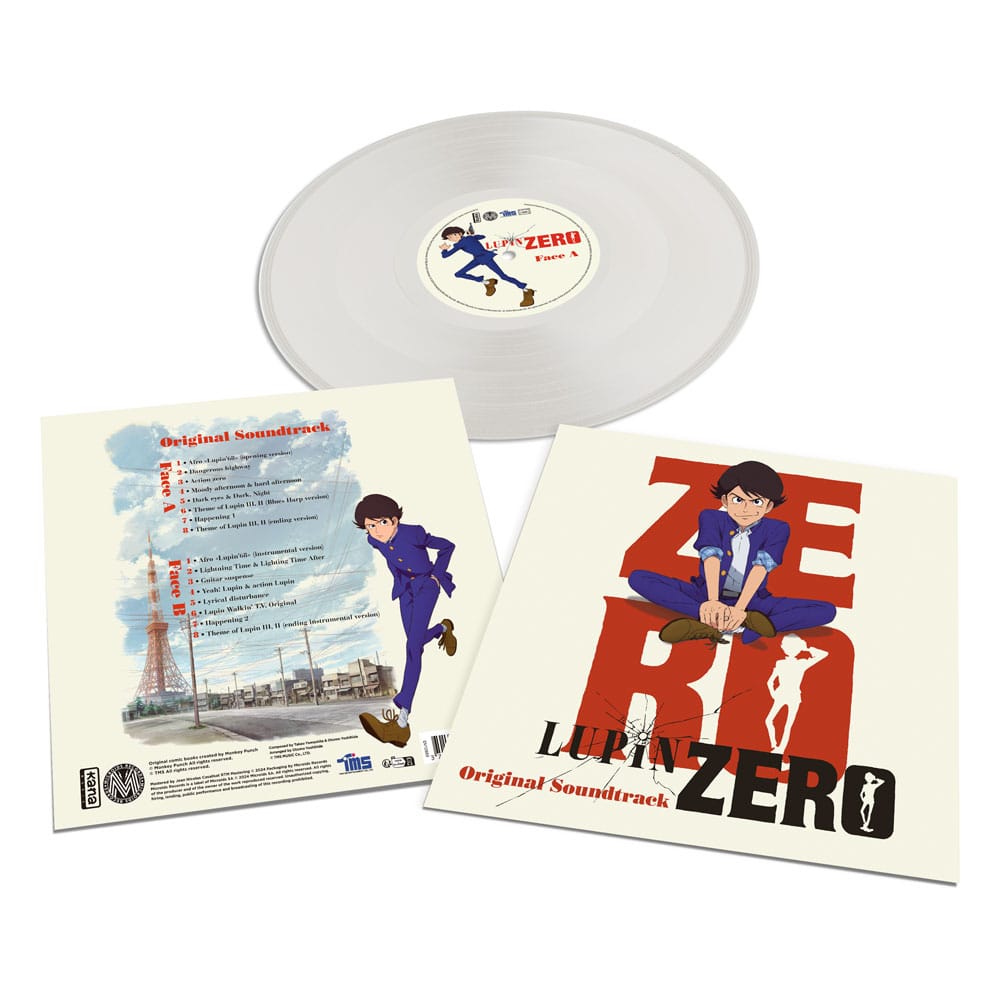 Lupin Zero Best Selection Track Vinyl White - FanofThings.co.uk