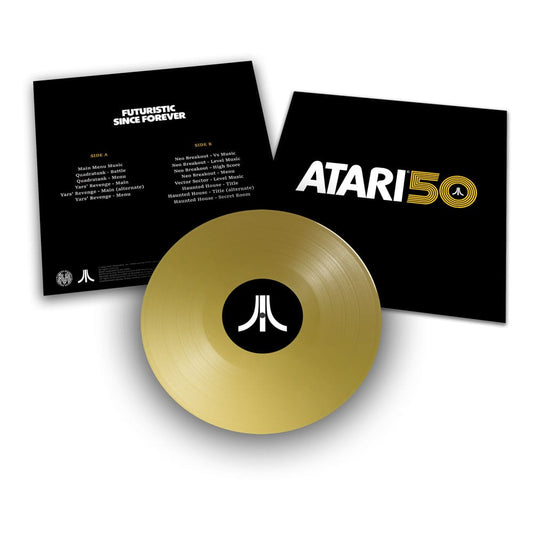 Atari 50 Anniversary Soundtrack Vinyl Vol. 1 gold - FanofThings.co.uk