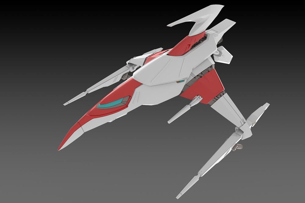 Dariusburst CS Core Plastic Kit 1/144 Legend Silver Hawk 3F-1B Space Fighter 14 cm Plum