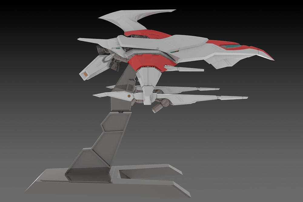 Dariusburst CS Core Plastic Kit 1/144 Legend Silver Hawk 3F-1B Space Fighter 14 cm Plum