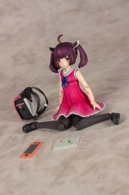 Tohoku Zunko Plastic Model Kit 1/12 Plafia Tohoku Kiritan Mini Figure Set 12 cm