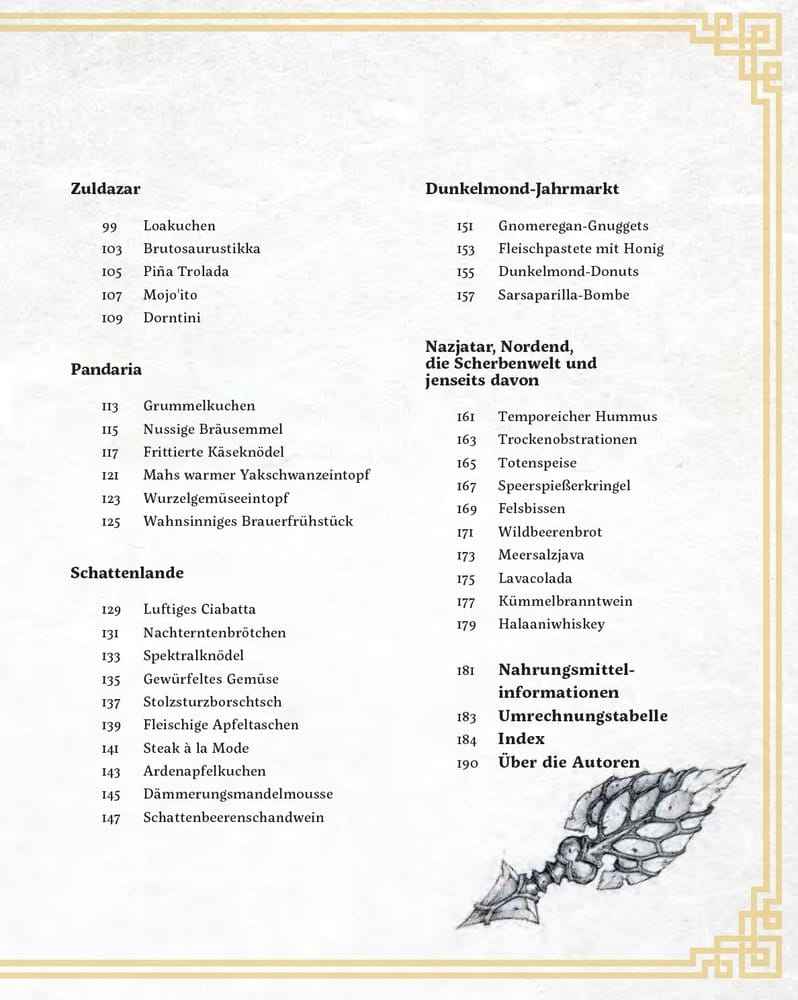 World of Warcraft: New Flavors of Azeroth - The Official Cookbook *German Version*