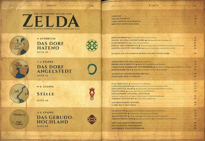 The Legend of Zelda: The Legendary Cuisine - Magical Recipes from the Video Game Saga *German Version*