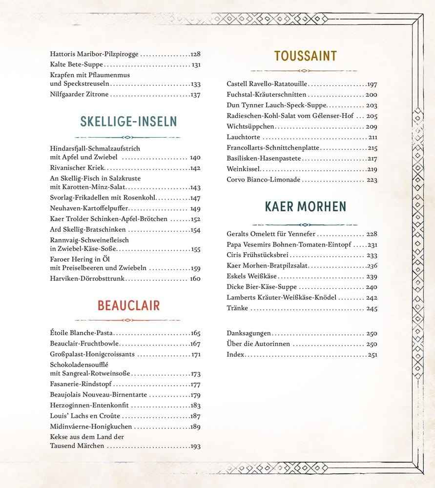 The Witcher: The Official Cookbook - Recipes, Legends and Culinary Tales *German Version*
