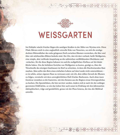 The Witcher: The Official Cookbook - Recipes, Legends and Culinary Tales *German Version*