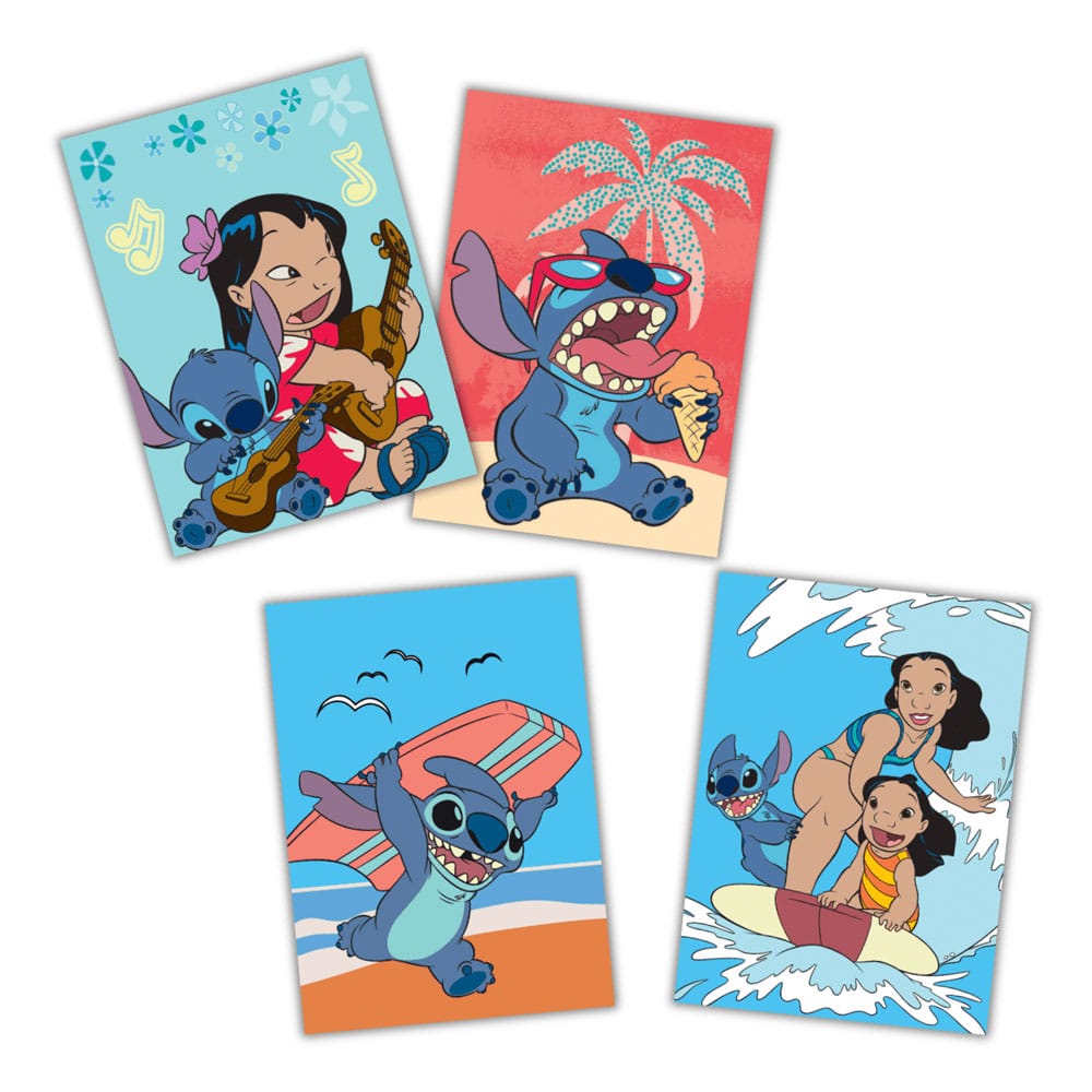 Stitch Trading Cards Eco-Blister