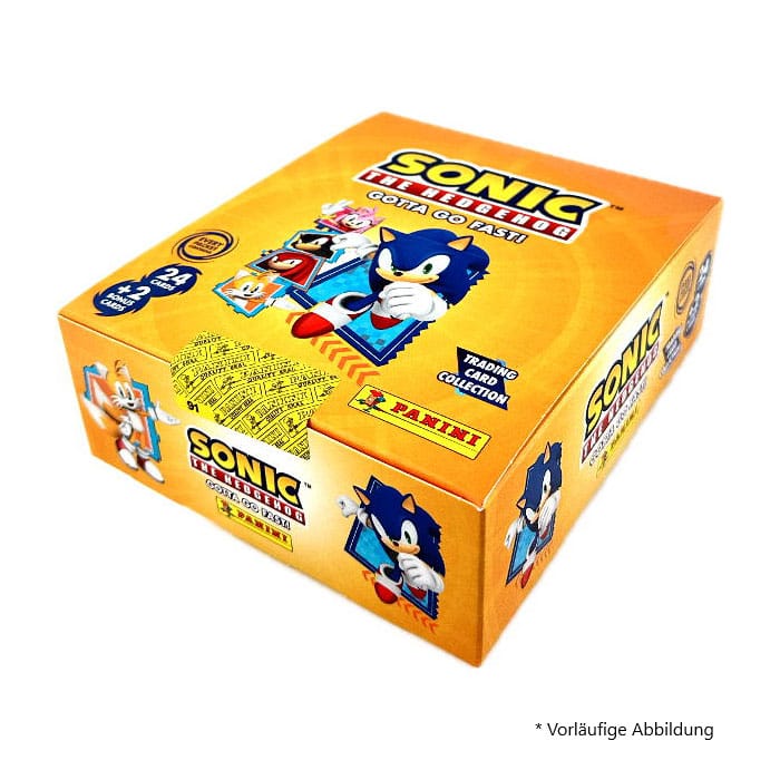Sonic The Hedgehog - Gotta Go Fast! - Trading Cards Fat Packs Display (10)