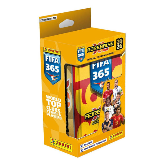 FIFA 365 Adrenalyn XL 2025 Trading Cards Classic Tin - FanofThings.co.uk