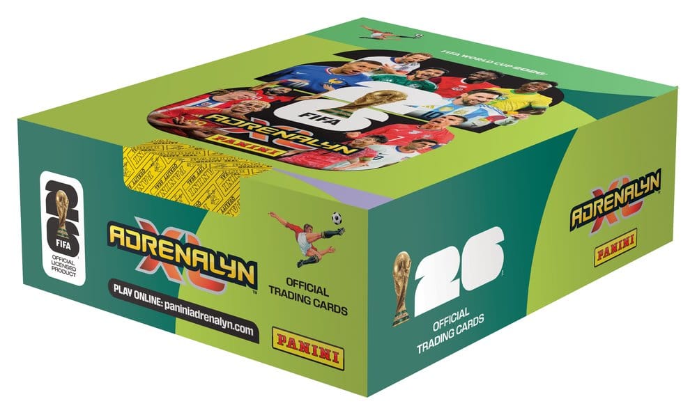 FIFA World Cup 2026 Adrenalyn XL Trading Cards Fatpack Box (10) Panini