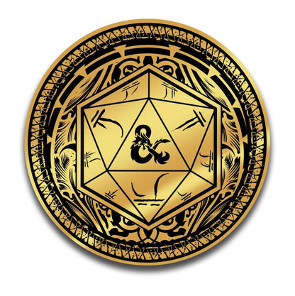 Dungeons & Dragons Pins Blind Box Mystery Mystery D20 Pins Assortment (10)