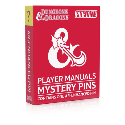 Dungeons & Dragons Pins Blind Box Mystery Mystery Player Manuel Pins Assortment (10) Pinfinity
