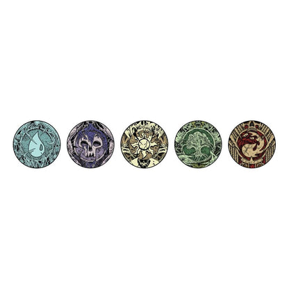 Magic: The Gathering Pins Blind Box Mystery Phyrexia Infected Lands Assortment (10)
