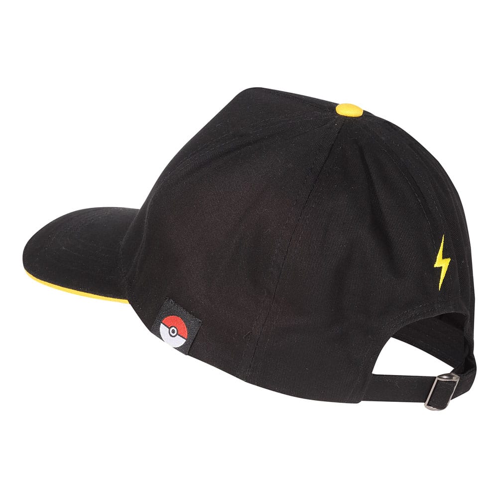 Pokemon Curved Bill Cap Pikachu Badge Heroes Inc