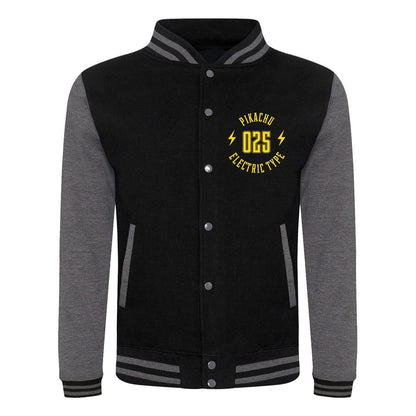 Pokemon Varsity Jacket Collegiate Pikachu Size XL