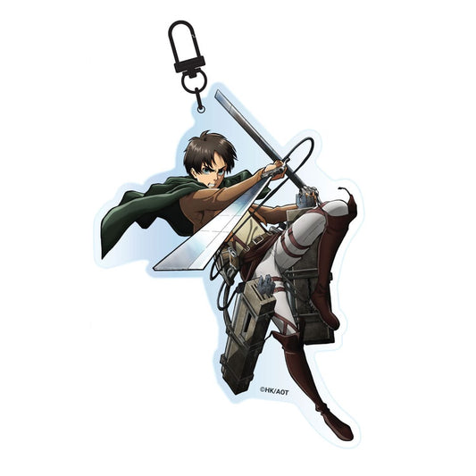 Attack on Titan Acrylic Keychain Eren Jaeger Keyrings