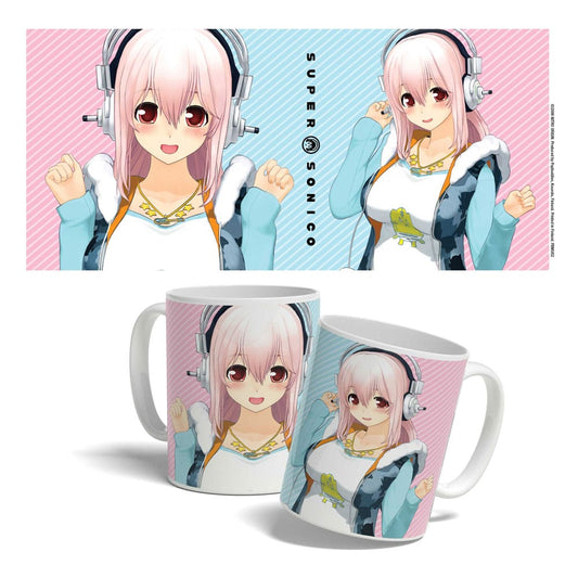 Super Sonico Mug Super Sonico Hoodie 325 ml Cups & Mugs