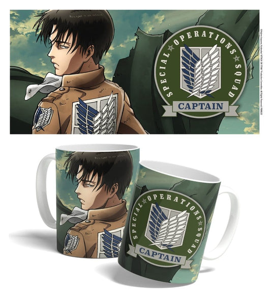 Attack on Titan Mug Levi Squad Captain 325 ml