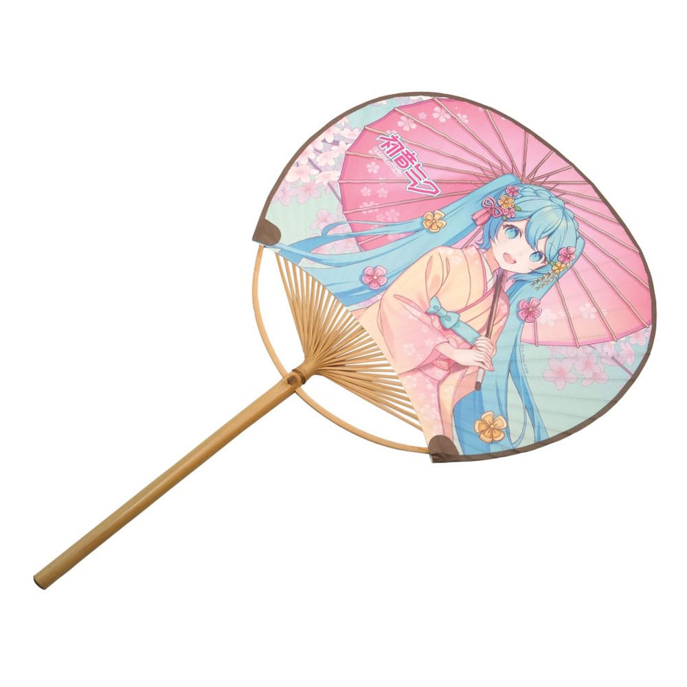 Hatsune Miku Non-Folding Uchiwa Fan Miku Kimono Gadgets