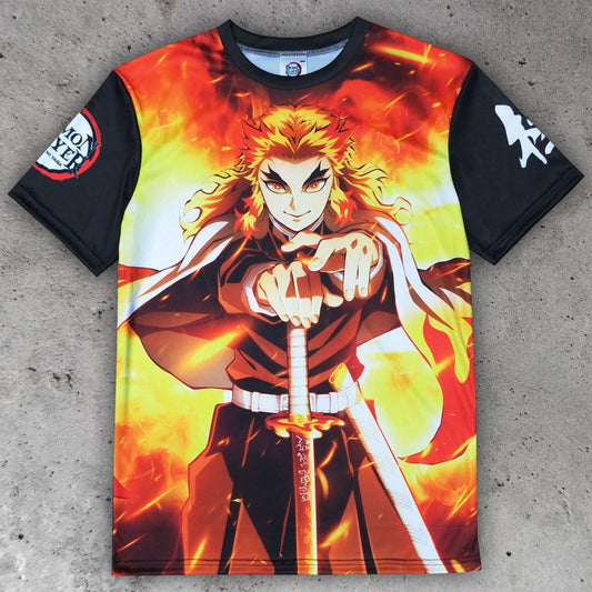 Demon Slayer: Kimetsu no Yaiba T-Shirt Kyojuro Rengoku T-shirts