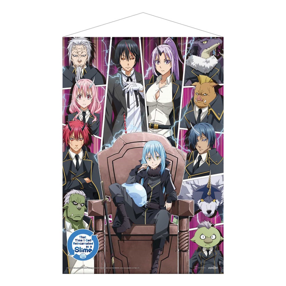 That Time I Got Reincarnated as a Slime Wallscroll Key Art S2 61 x 91 cm Posters & Wallscrolls