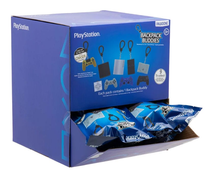 Playstation: Backpack Buddies Display (24) Paladone Products