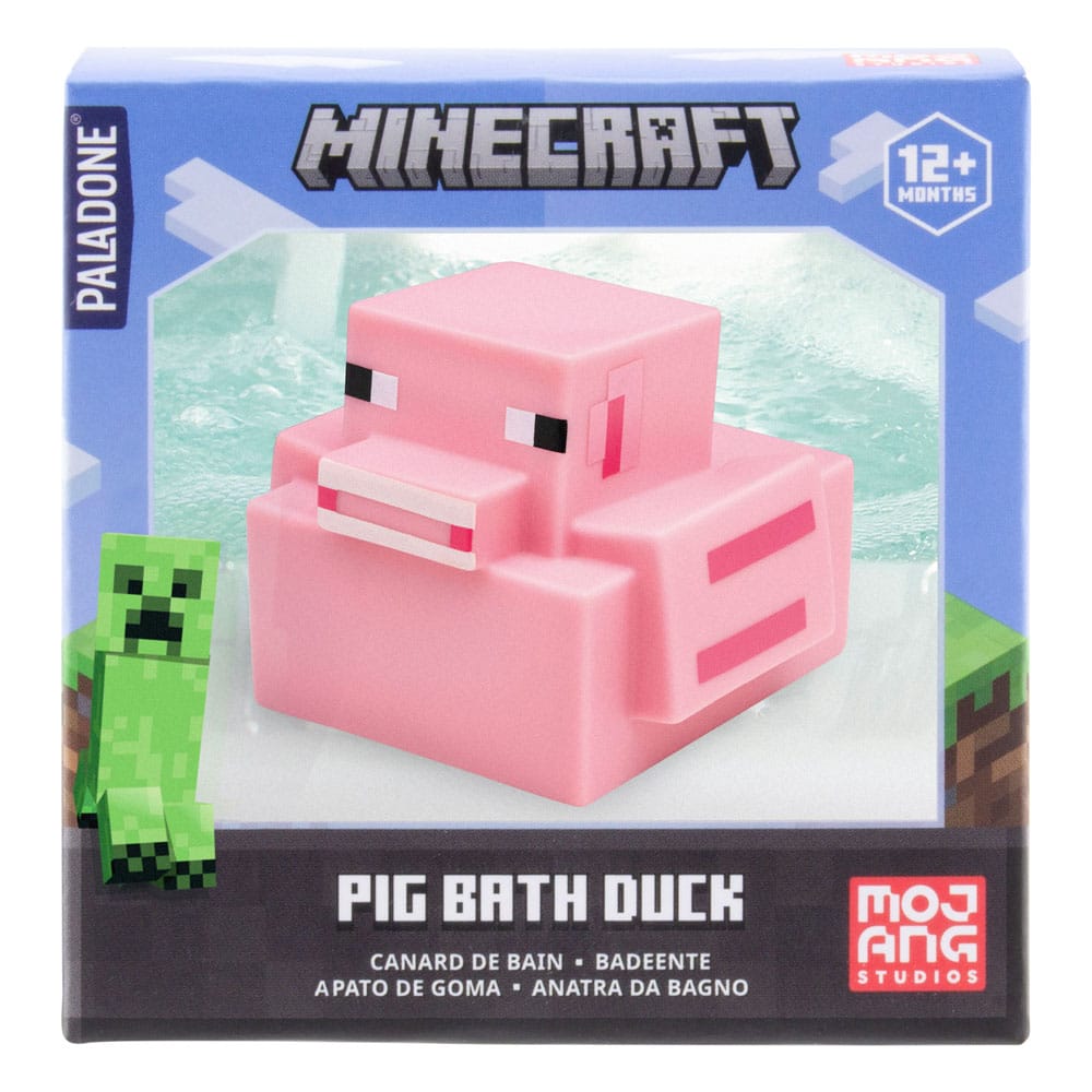 Minecraft Bath Duck Pig 6 cm Paladone Products