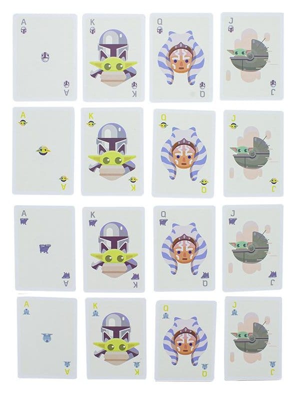Star Wars: The Mandalorian Playing Cards Grogu Paladone Products