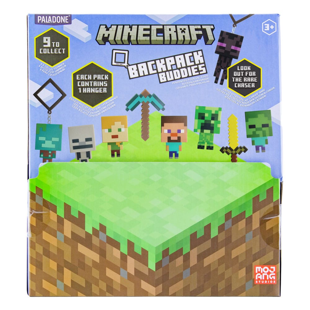 Minecraft Backpack Buddies Mystery Bags Series 4 Display (24) Paladone Products