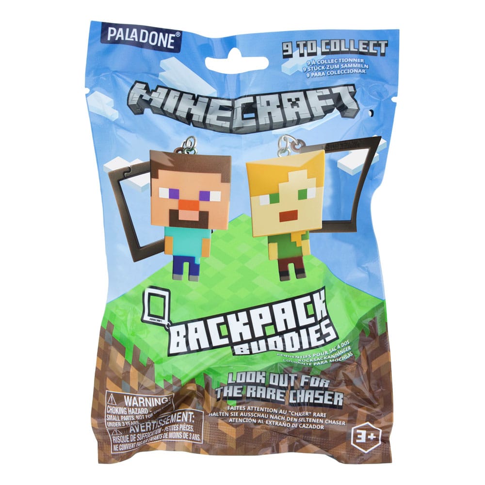 Minecraft Backpack Buddies Mystery Bags Series 4 Display (24) Paladone Products