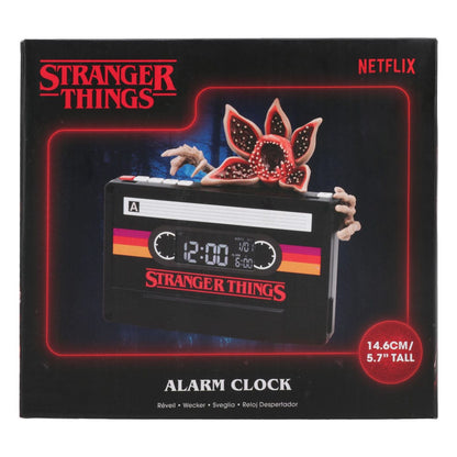 Stranger Things 5 Alarm Clock Demogorgon Cassette 15 cm Clocks & Watches