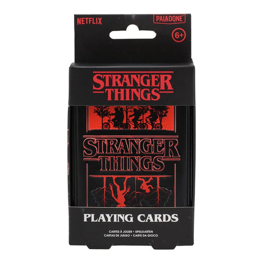 Stranger Thinngs 5 Playing Cards Metal Paladone Products
