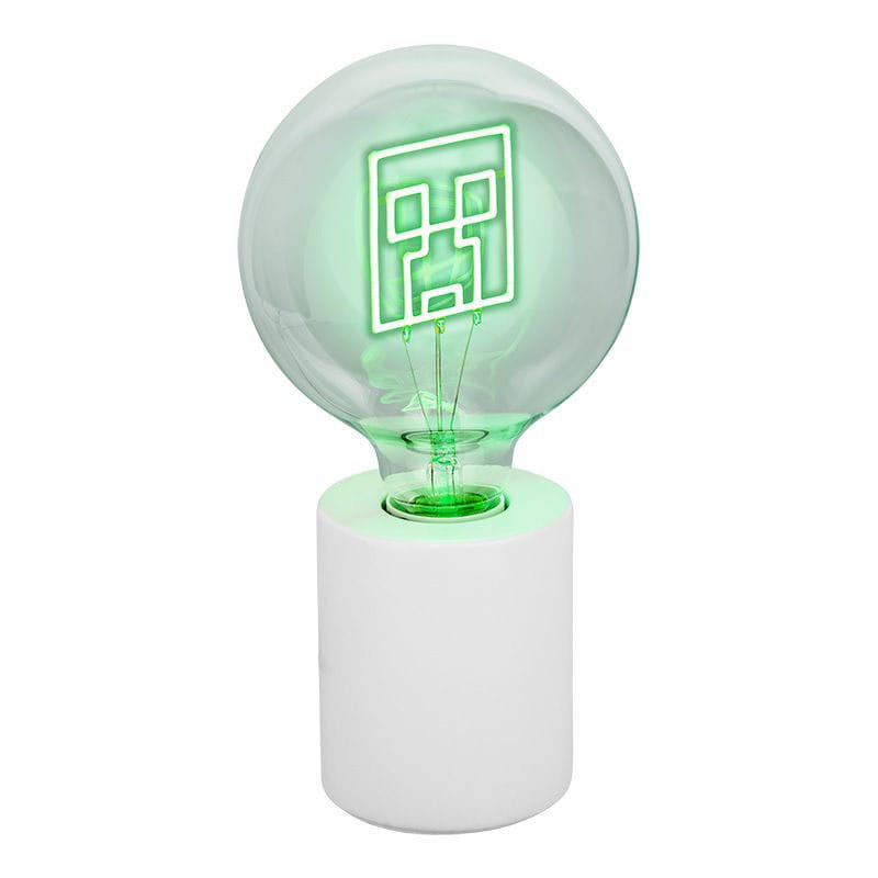 Minecraft Neon LED Bulb Creeper