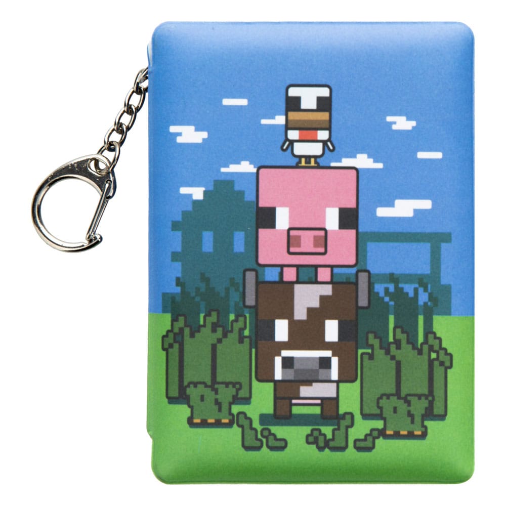 Minecraft Keychain Puffy Notepad Paladone Products