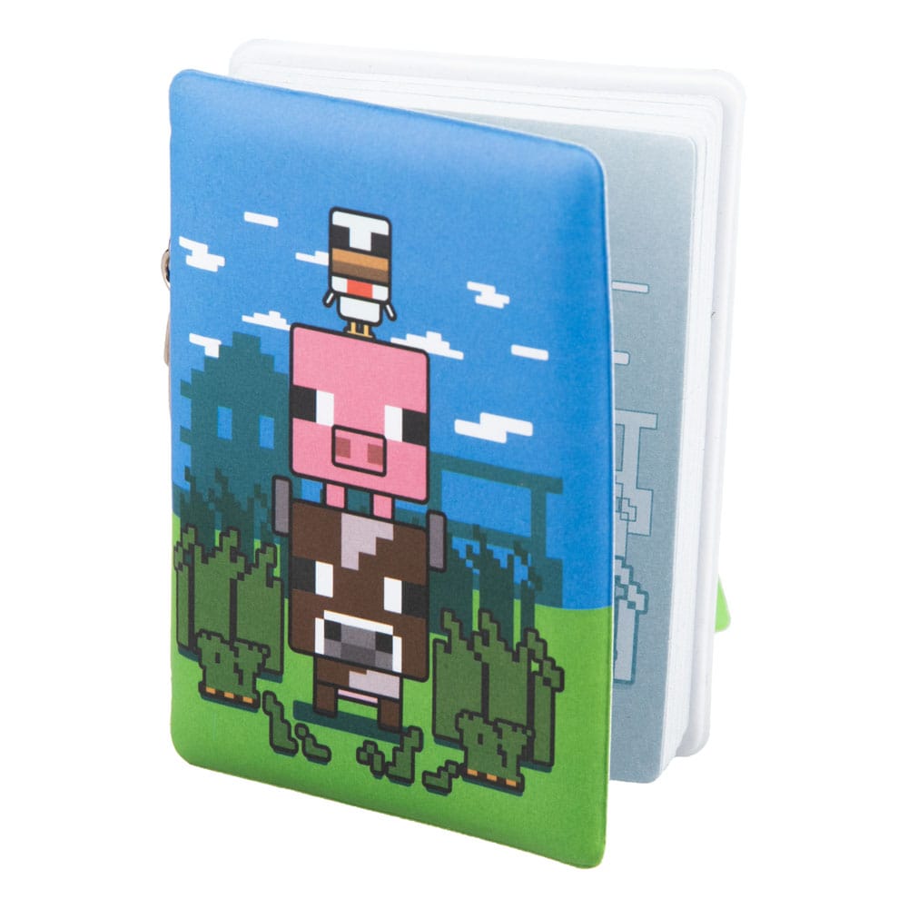 Minecraft Keychain Puffy Notepad Paladone Products