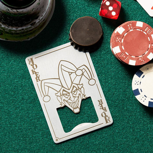 DC Comics Bottle Opener Joker Playing Card 8 cm Paladone Products