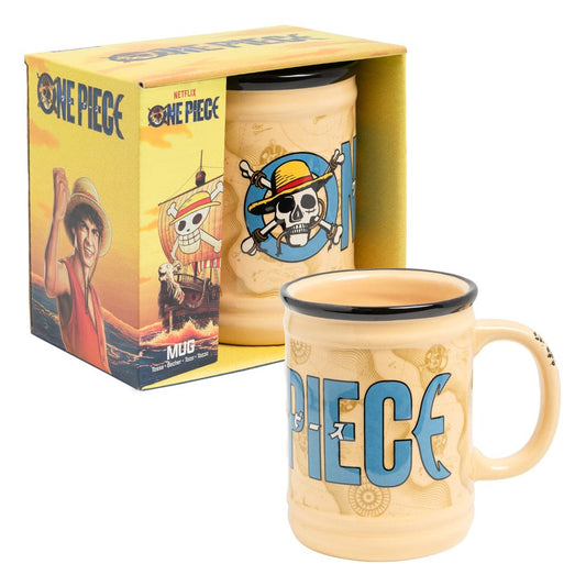 One Piece Shaped Mug Jolly Roger Paladone Products