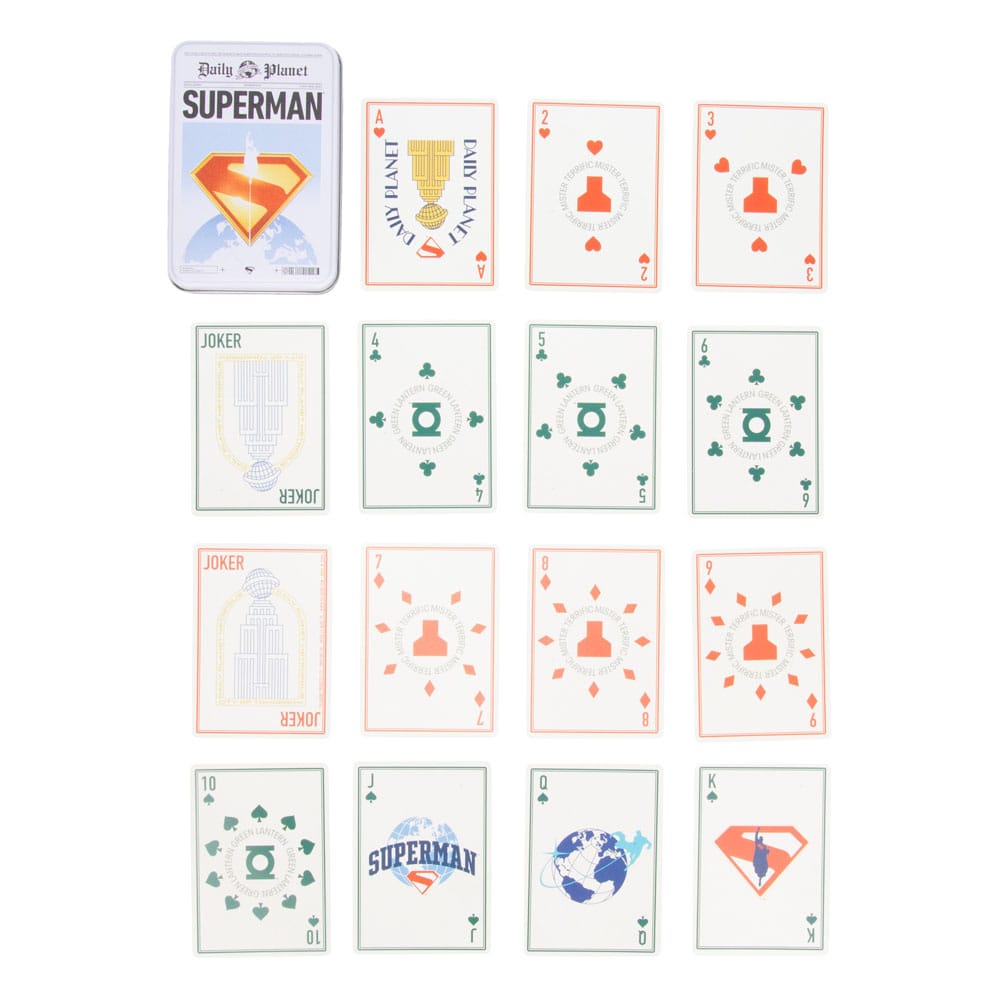 DC Comics Playing Cards Superman Paladone Products