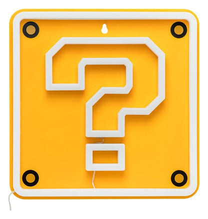 Super Mario LED Neon Wall Lamp Question Block 24 x 24 cm