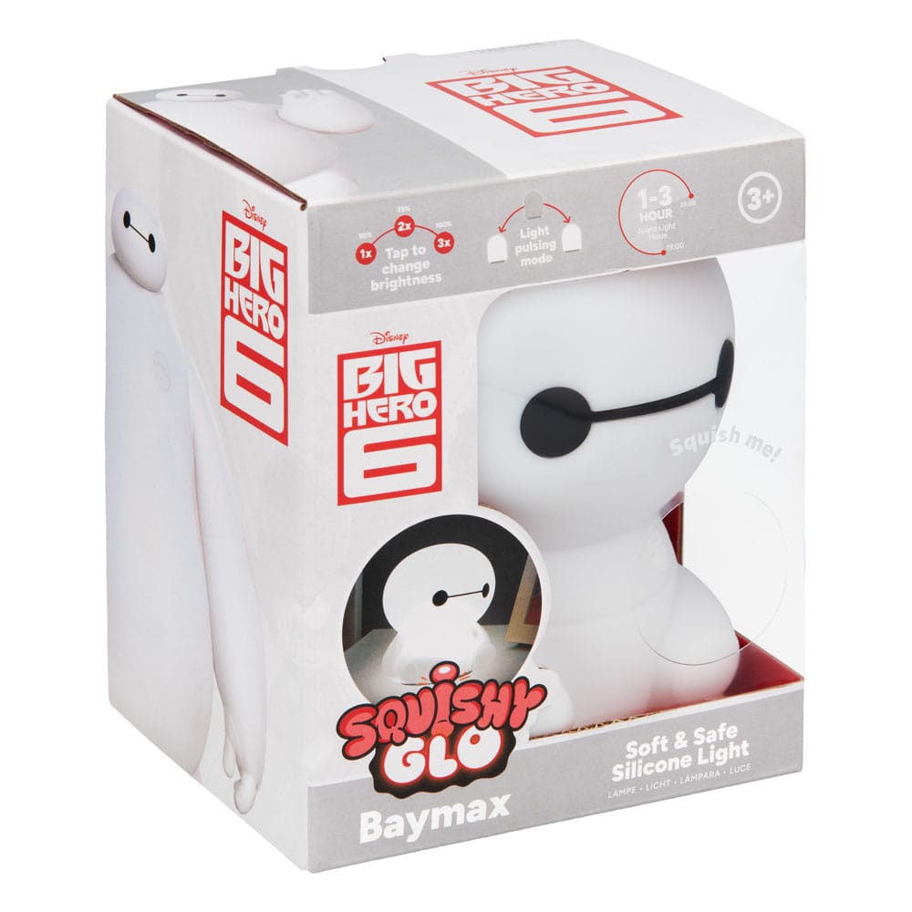 Big Hero 6 Squishy Glo Silicon Light Baymax 15 cm