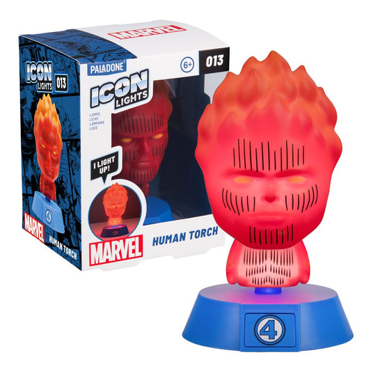 Fantastic Four Icons Light Human Torch 11 cm Paladone Products