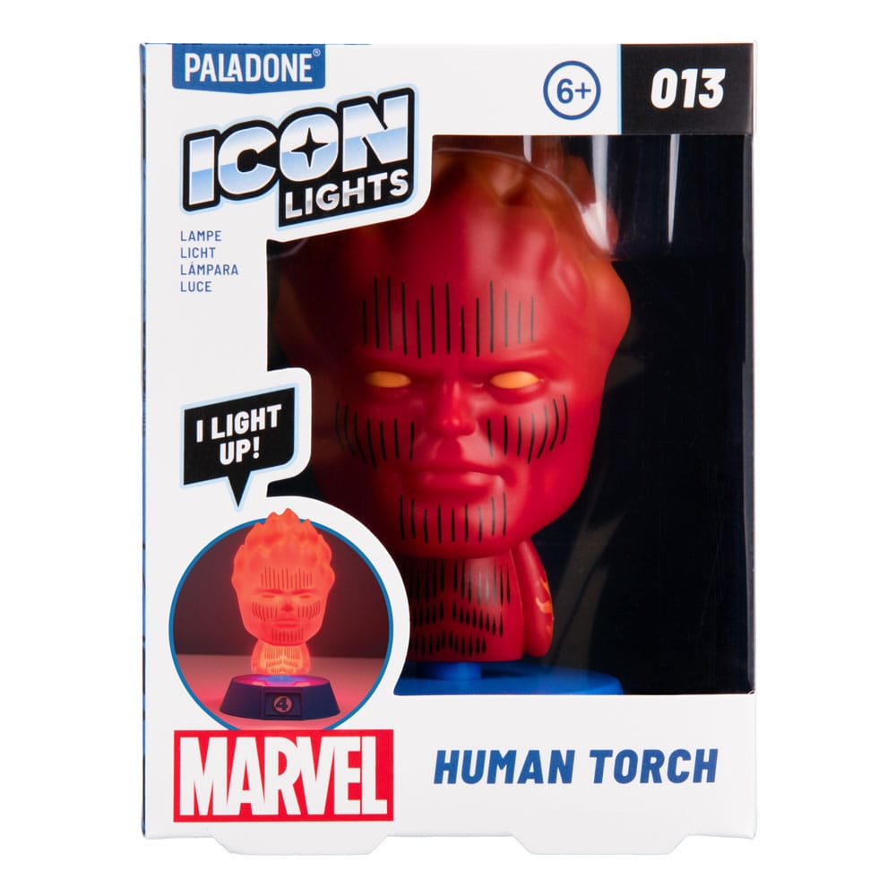 Fantastic Four Icons Light Human Torch 11 cm Paladone Products