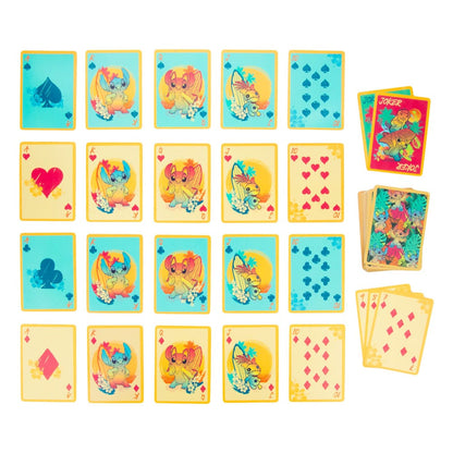 Lilo & Stitch Playing Cards Waterproof Paladone Products