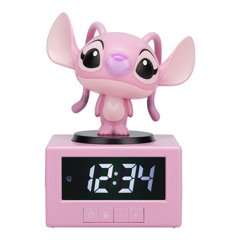 Lilo & Stitch Icon Alarm Clock Angel 12 cm Clocks & Watches