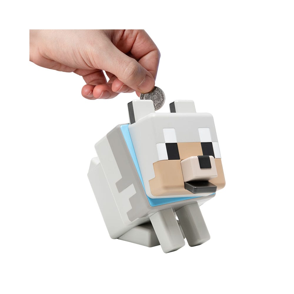 Minecraft Money Bank Wolf - FanofThings.co.uk