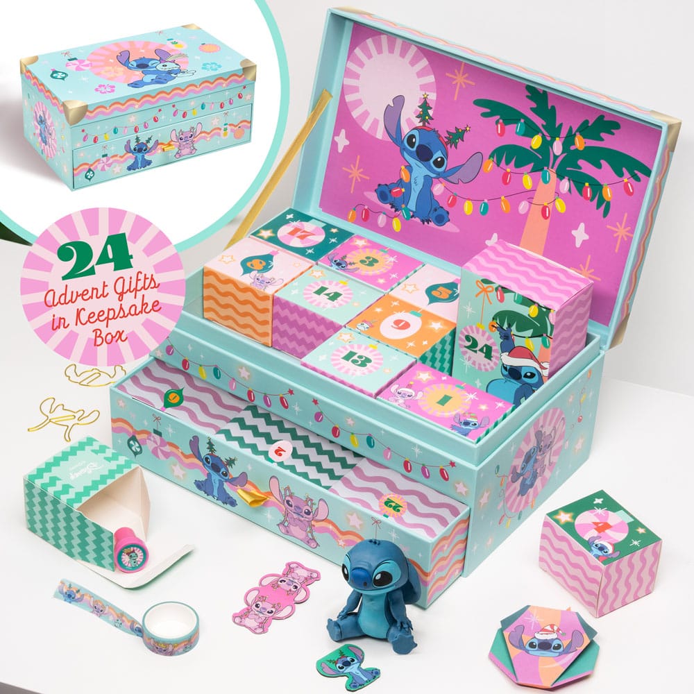 Lilo & Stitch Advent Calendar Keepsake Box Advent Calendar Stitch & Angel