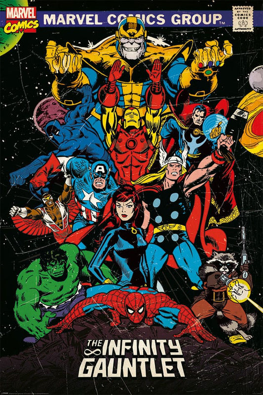 Marvel Comics Poster Pack The Infinity Gauntlet 61 x 91 cm (4) Pyramid International