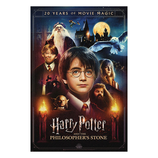 Harry Potter Poster Pack 20 Years of Movie Magic 61 x 91 cm (4) Posters & Wallscrolls