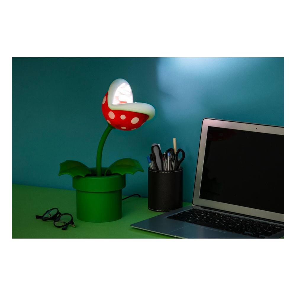 Super Mario Posable Lamp Mario Mini Piranha Plant Paladone Products